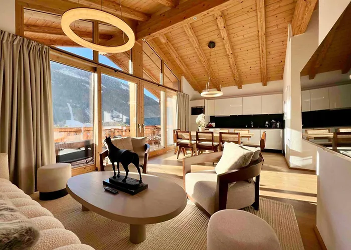 Alpenpura - Mit Sauna Und Panoramablick Σαλέ